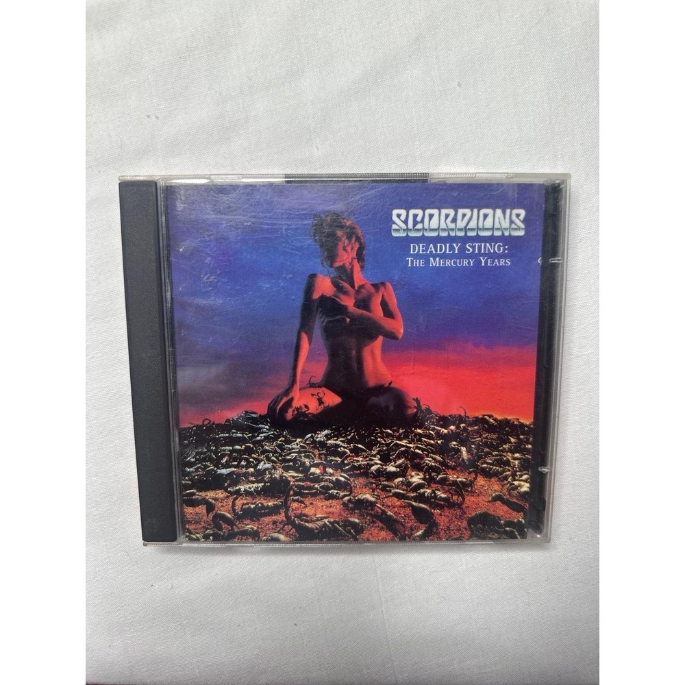 Scorpions Deadly Sting Double Best of Compilation 2 Disc Set Hard Brit Rock